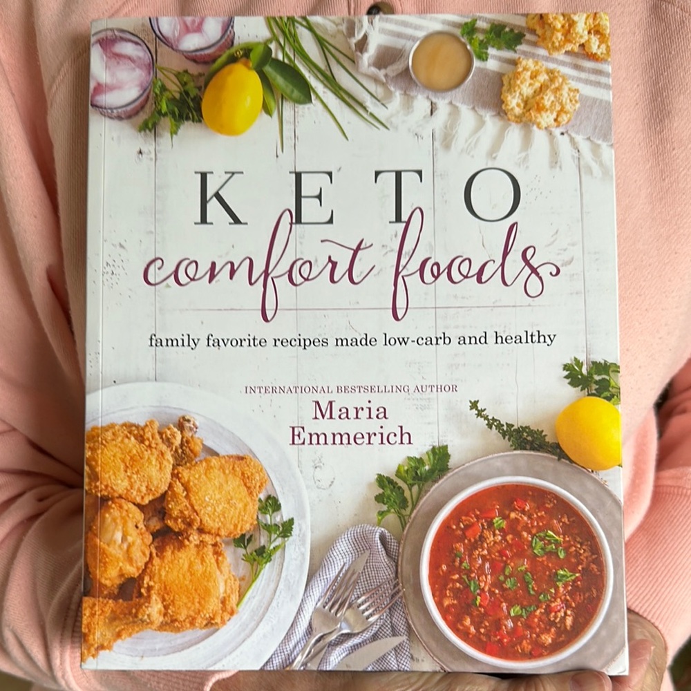 Keto Comfort Foods Cookbook by Maria Emmerich